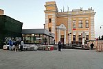 станция Москва-Бутырская: Савёловский вокзал с западного торца