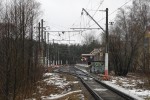 станция Дубна: Вид в сторону ст.Большая Волга
