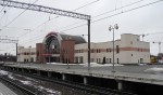 станция Большая Волга: Вокзал, вид со стороны платформ