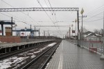 станция Большая Волга: Вид с 1-й платформы в сторону Москвы