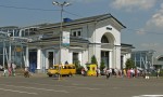 станция Мытищи: Вокзал, вид с привокзальной площади