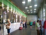 станция Москва-Пассажирская-Ярославская: Интерьер кассового зала