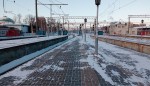 станция Москва-Пассажирская-Ярославская: Вид в чётном направлении