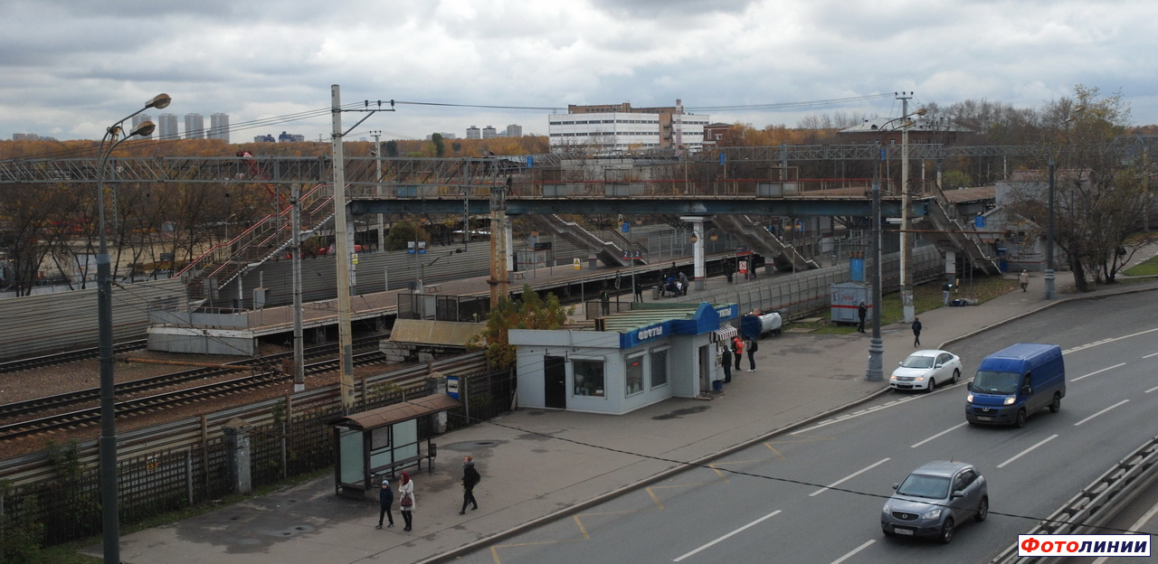 Общий вид в сторону Ярославского вокзала