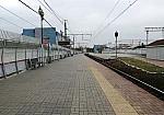 станция Пушкино: Вид с первой платформы в нечётном направлении