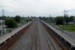 станция Струнино: Вид в сторону Александрова