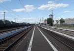 станция Александров: Вид в сторону Ярославля
