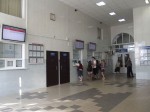 станция Александров: Интерьер кассового зала