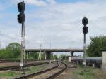 станция Гомель-Северный: Выходные светофоры Ч7 и Ч9