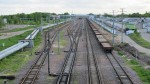 станция Гомель-Северный: Вид на станцию с путепровода