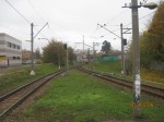 станция Болшево: Выходные светофоры ЧИ1 и ЧИ2 вид в строну Фрязино, платформа Фрязинского направления
