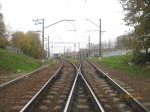 станция Болшево: Северная горловина, вид в сторону Мытищ, станци Фрязинского направления