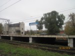 станция Болшево: Табличка, платформа Фрязинского направления