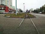 станция Болшево: Подъездной путь к корпорации «Тактическое ракетное вооружение», вид в сторону тупика