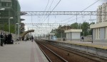 станция Реутово: Вид в сторону Москвы
