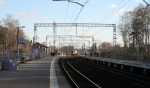 станция Купавна: Вид с платформы в сторону Владимира