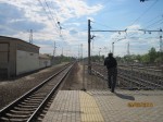 станция Фрязево: Вид в сторону Москвы