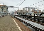 станция Реутово: Вид с первой платформы в чётном направлении