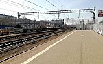станция Реутово: Строящаяся новая платформа, вид с первой платформы в нечётном направлении