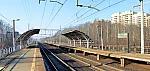 о.п. Черное: Вид в сторону Москвы с платформы № 2