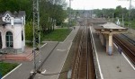 станция Дрезна: Вид в сторону Москвы