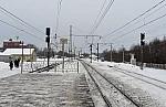 станция Дрезна: Маршрутные светофоры НМ2, НМ1А, НМ3 (в сторону Москвы)