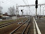 станция Покров: Вид с первой платформы в чётном направлении