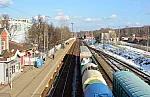 станция Ногинск: Вид в сторону Захарово