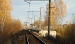 о.п. 14 км: Вид в сторону Электрогорска