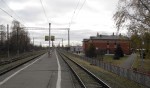 станция Электрогорск: Вид с платформы в сторону Павловского Посада