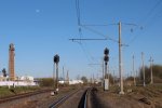 станция Дегтярёвка: Входной светофор Ч и маневровый М2