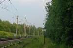 станция Богатырёво: Граница станции, вид в сторону Помыслища