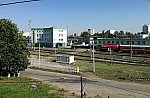 станция Перово: Пост БМРЦ-1, база пожарного поезда и путь к локомотиворемонтному заводу