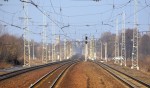 станция Фаустово: Вид на чётную горловину (в сторону Москвы)