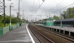 станция Шиферная: Вид с платформы № 1 в сторону Рязани