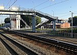 станция Фруктовая: Первая платформа, вид в нечётном направлении