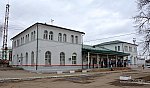 станция Голутвин: Вокзал, вид из города