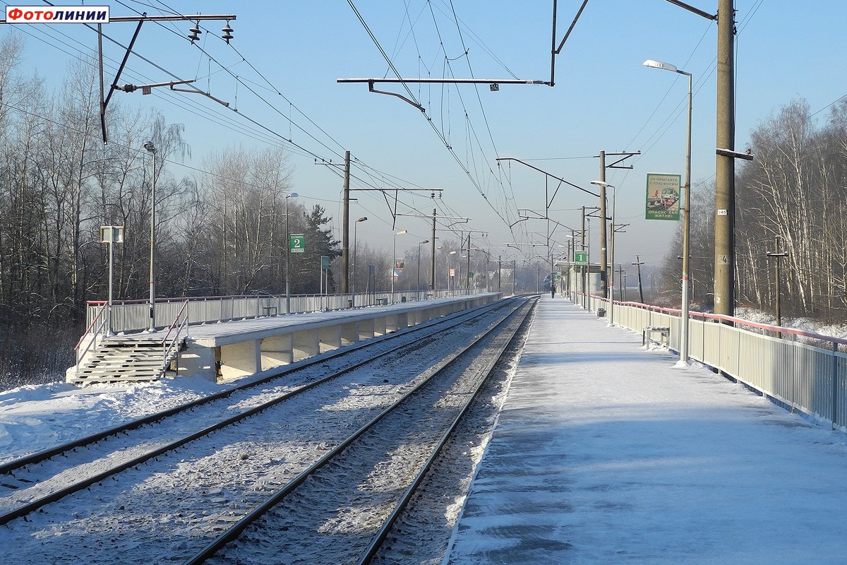 Вид с 1-й платформы в сторону Москвы