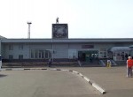 станция Куровская: Пассажирское здание со стороны города