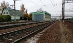 станция Куровская: Депо, вид в чётном направлении