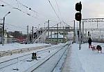 станция Куровская: Выходные светофоры Ч3, Ч1 (в сторону Шатуры)