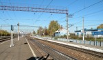 станция Александров II: Вид в сторону Александрова