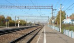 станция Александров II: Вид в сторону Александрова