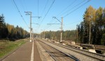 о.п. 126 км: Вид в сторону Александрова