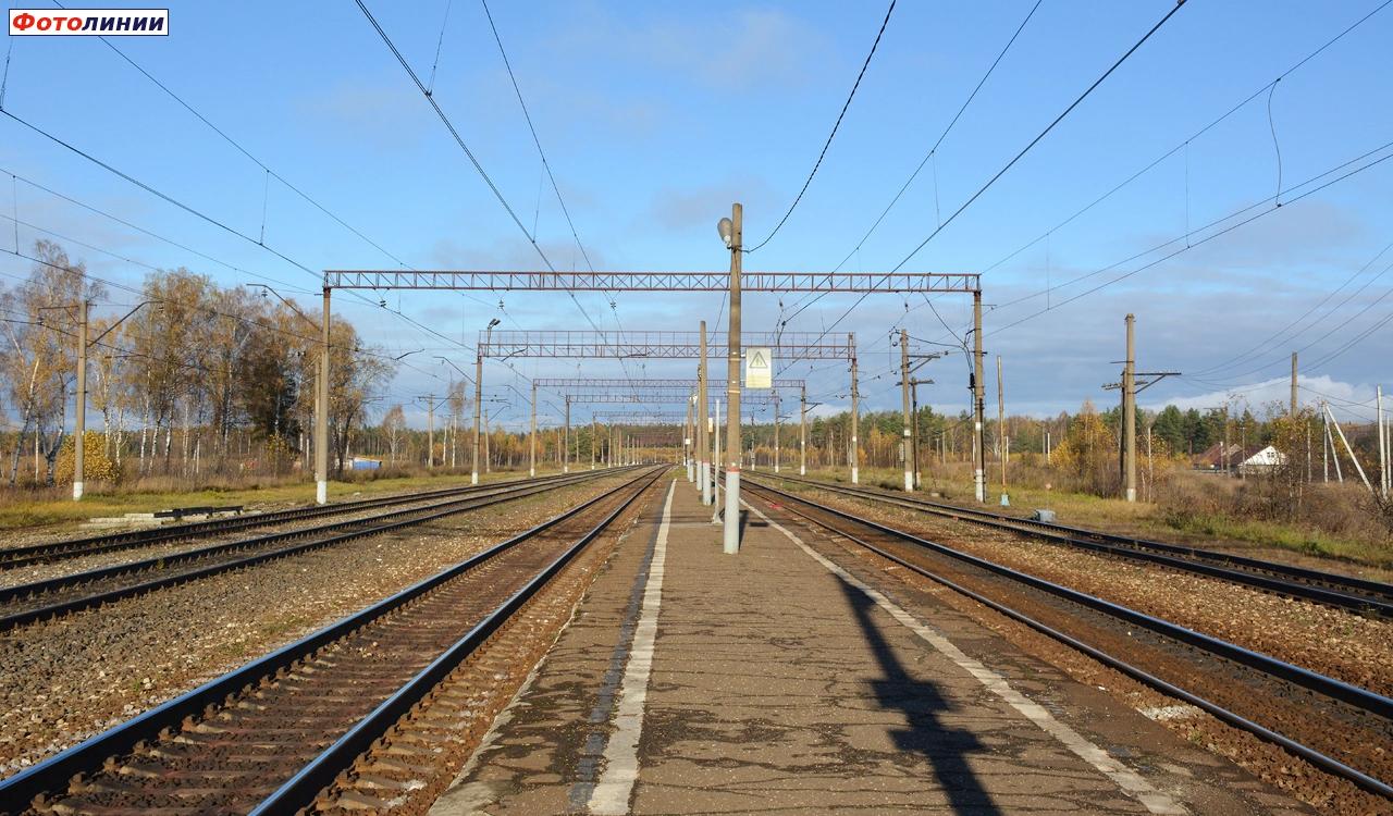 Вид в сторону Александрова со второй платформы