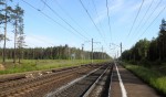 о.п. 178 км: Вид с платформы в сторону Александрова