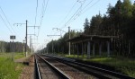 о.п. 178 км: Вид в сторону Александрова