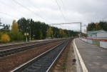 станция Нерская: Вид в сторону ст. Куровская и Давыдрво