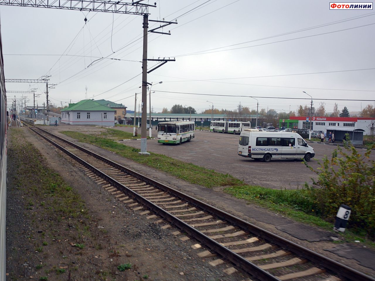 Вид в сторону ст. Ильинский Погост