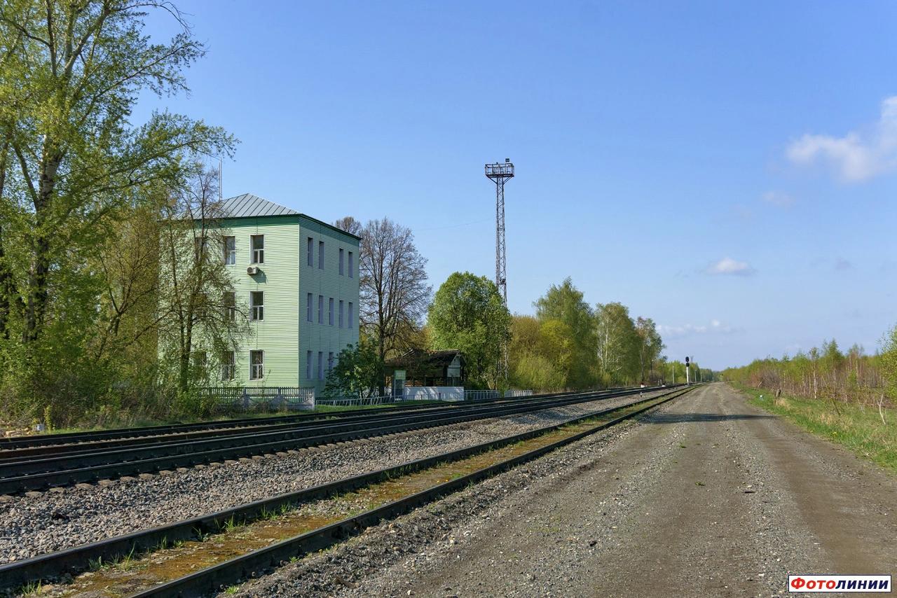 Вид в сторону ст. Ряжск-I